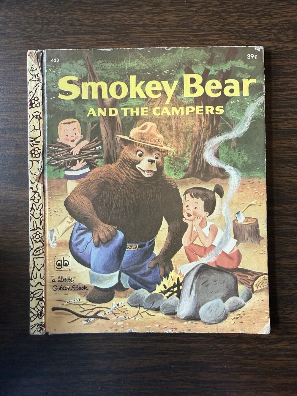 Smokey Bear and the Campers LGB 423 1971 S Quentin Hyatt Mel Crawford HC